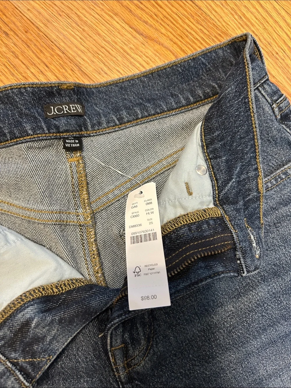 J crew Jean shorts